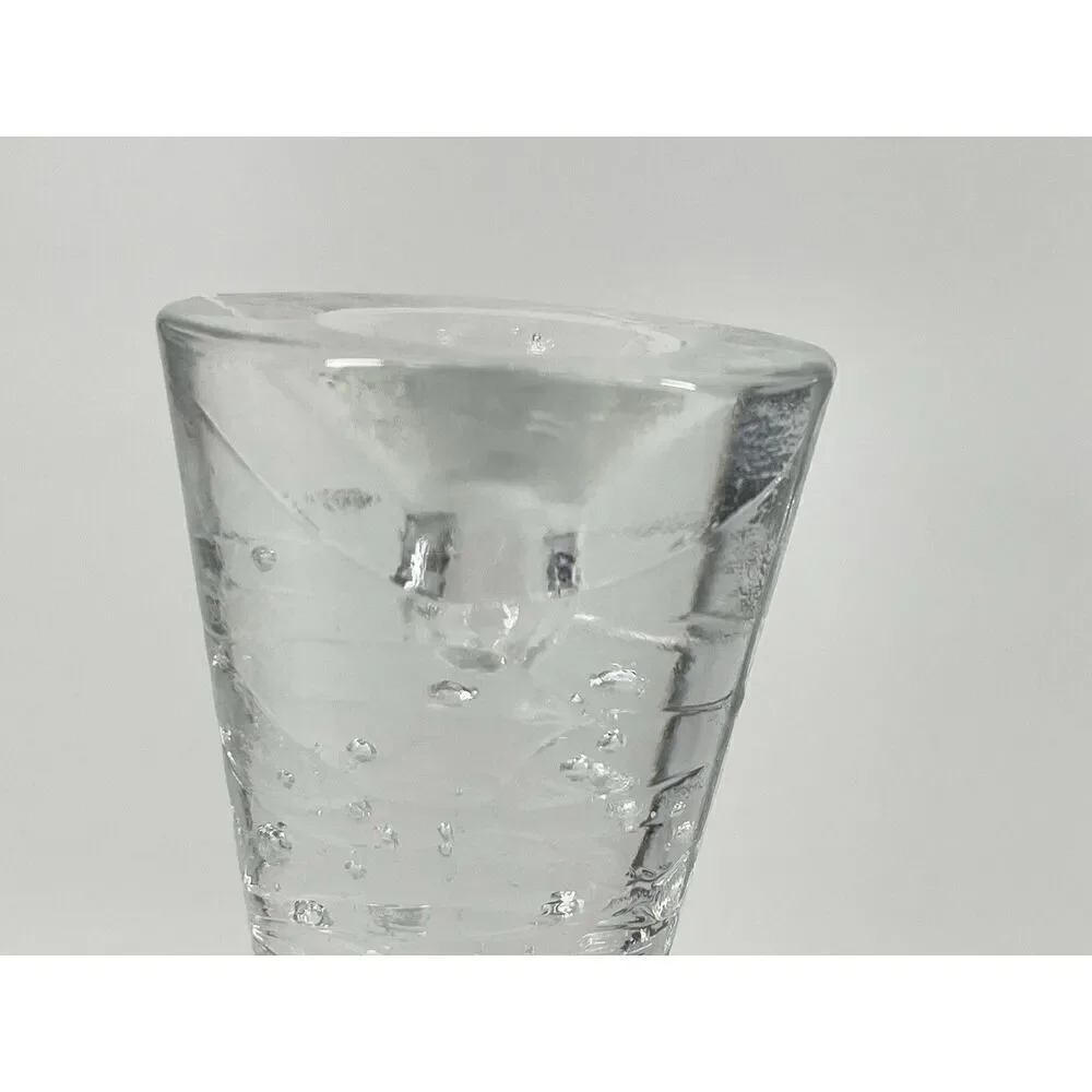 MCM Iittala Hourglass Cone Arkipelago Candle Holders Sarpaneva 5.5” Set Of 2